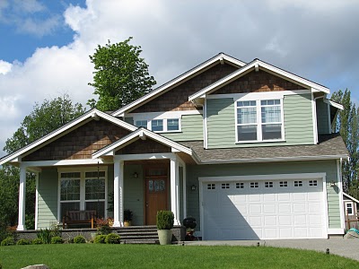 A home in the Historic Fort Ward Neighborhood on Bainbridge Island