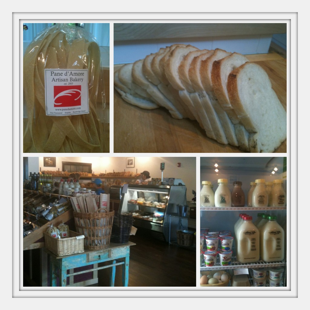 Pane d' Amore Bakery on Bainbridge Island