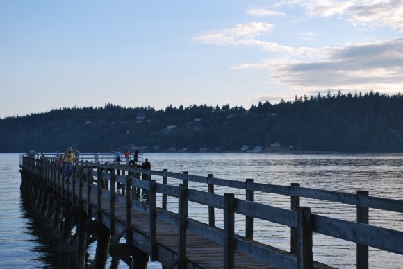 Point White Pier on Bainbridge Island