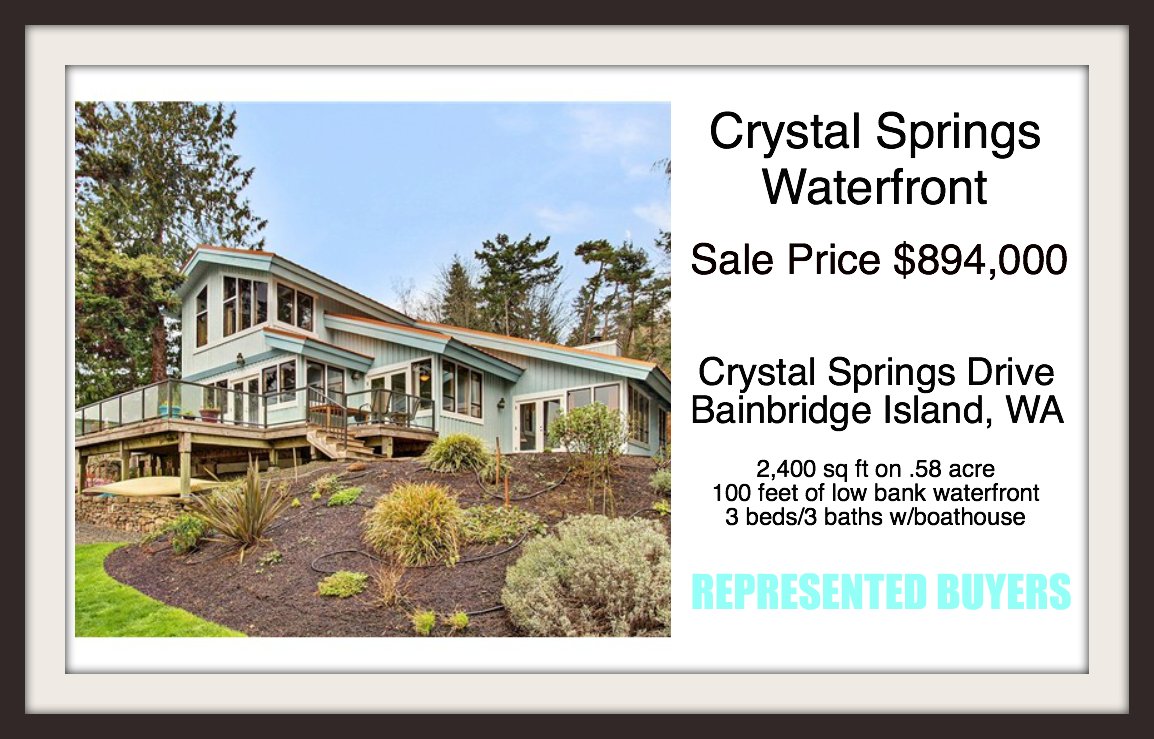 Crystal Springs Drive Sold By Jen Pells