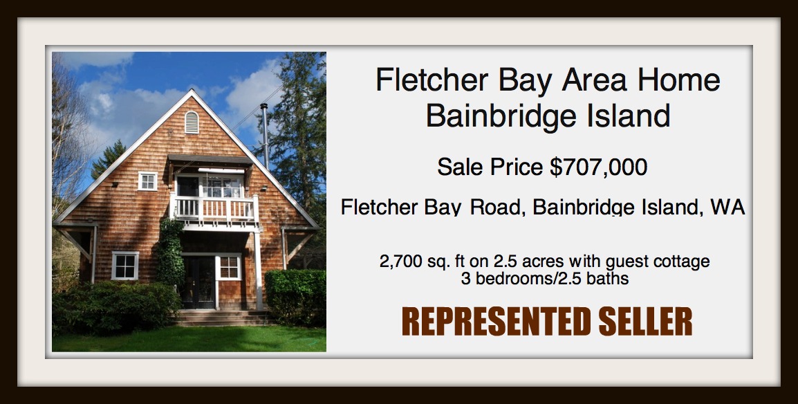 Fletcher Bay Sold by Jen Pells