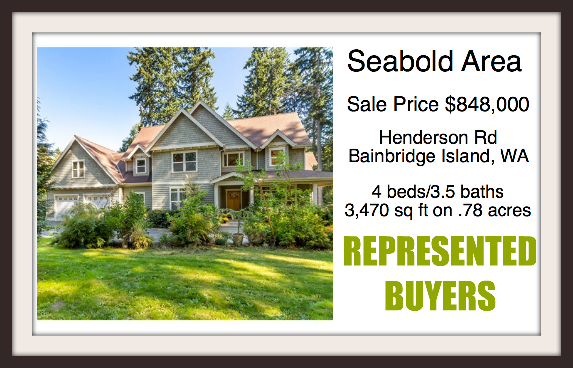 Henderson Rd home on Bainbridge Island sold by Jen Pells Windermere Bainbridge