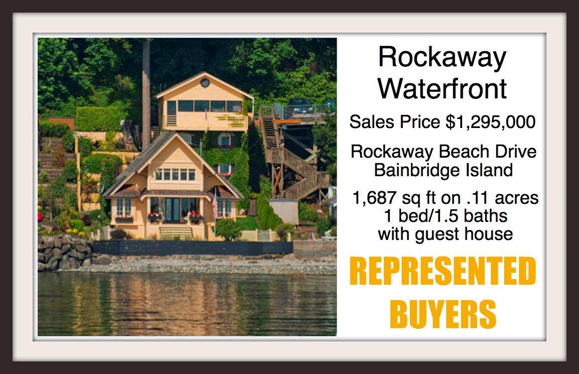 Rockaway Beach Drive on Bainbridge Island sold by Jen Pells Windermere Agent