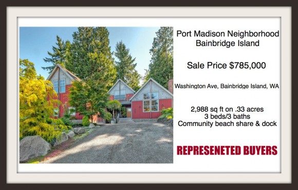 Washington Home on Bainbridge Island sold by Jen Pells, Realtor