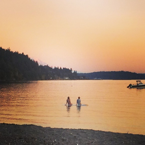 Lytle Beach on Bainbridge Island by Jen Pells