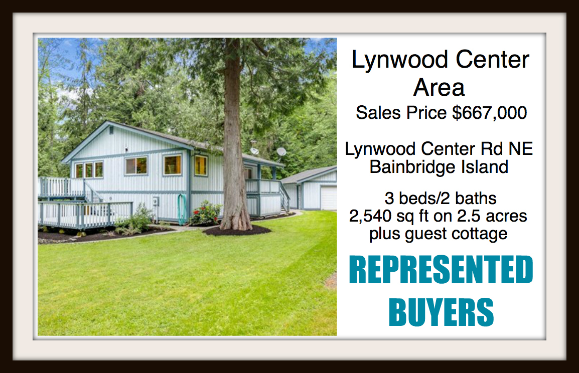 Lynwood Center Rd home on Bainbridge Island sold by Jen Pells Real Estate