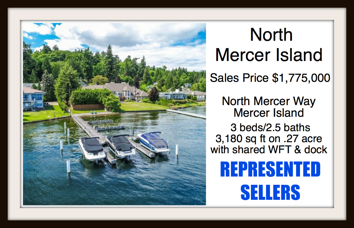 North Mercer home sold by Jen Pells Real Estate
