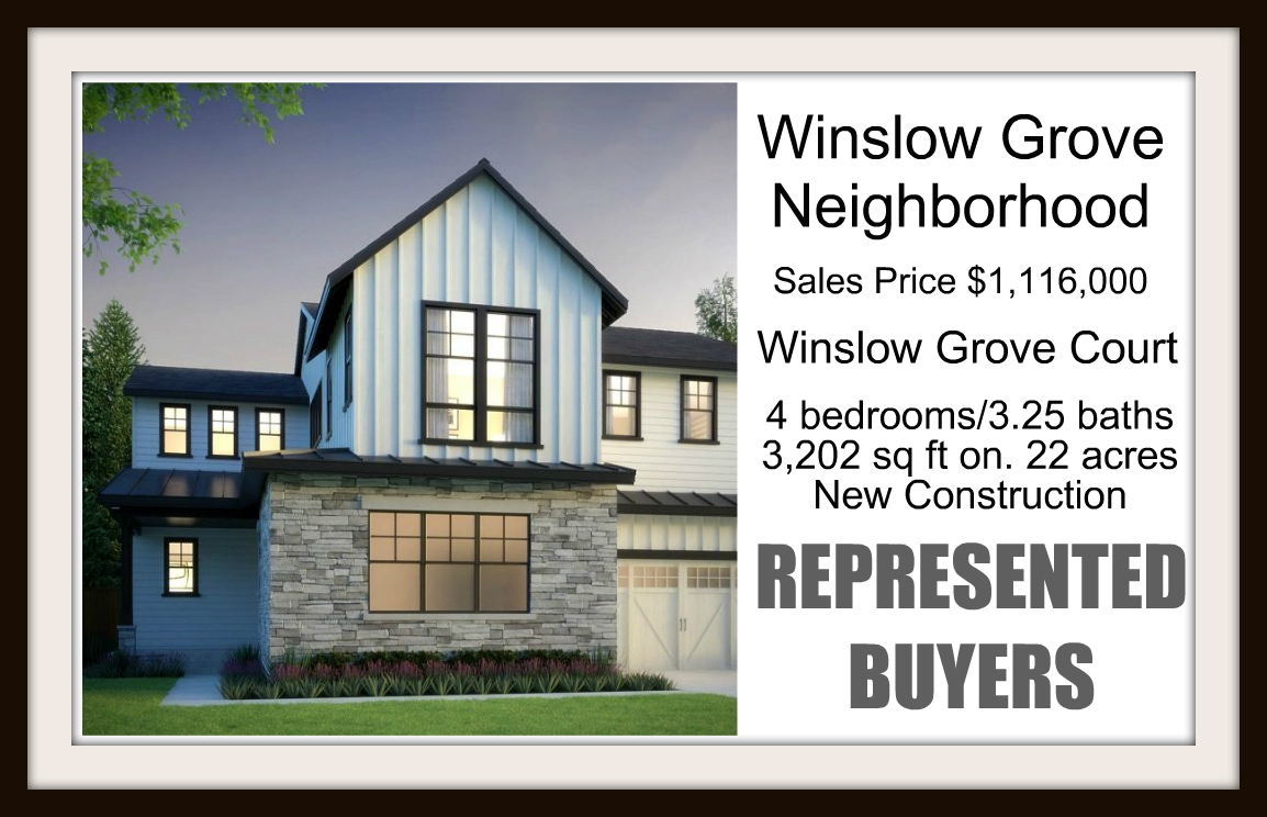 Winslow Grove Sold by Jen Pells