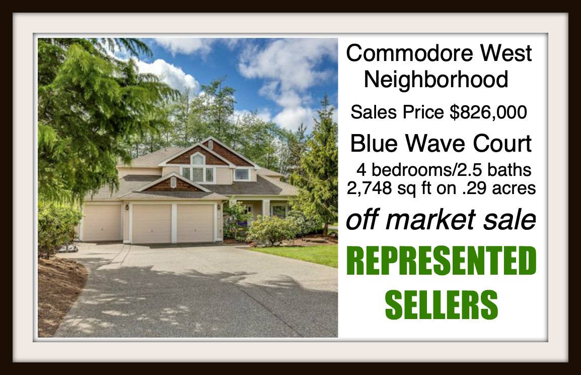 Blue Wave Ct on Bainbridge Island sold by Jen Pells Real Estate