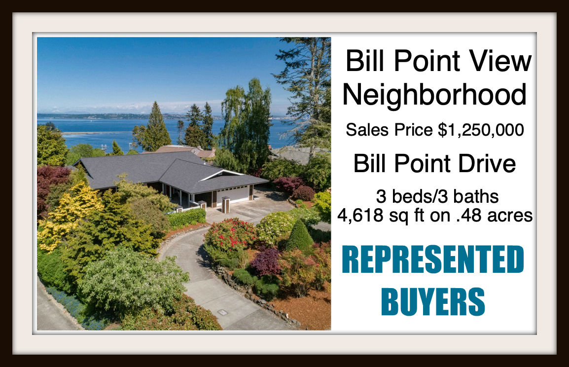 Bill Point Drive on Bainbridge Island sold by Jen Pells Real Estate