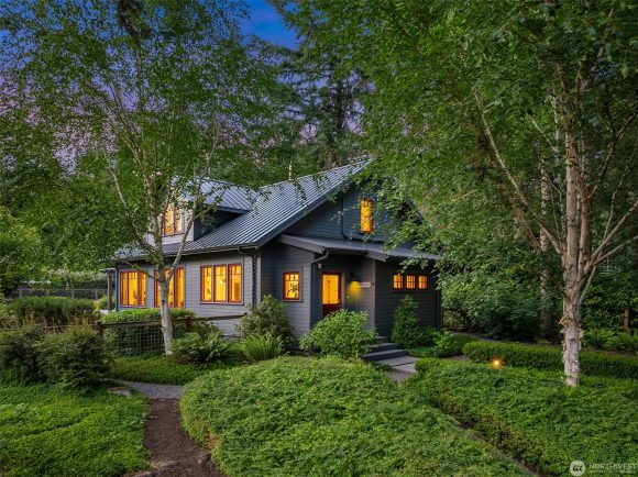 10918 Sunrise Drive on Bainbridge Island Sold in 2025 on Bainbridge Island.